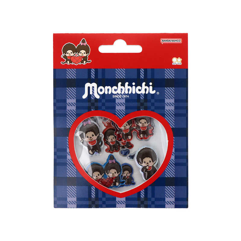 Monchhichi Puffy Stickers