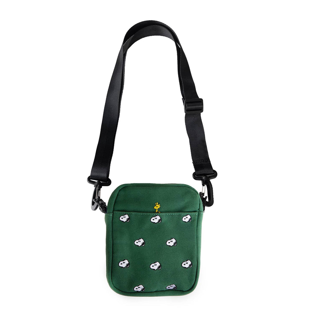 芸能人愛用のルームウェア Peanuts zillymonkey – Bag Crossbody Embroidered Snoopy Bag