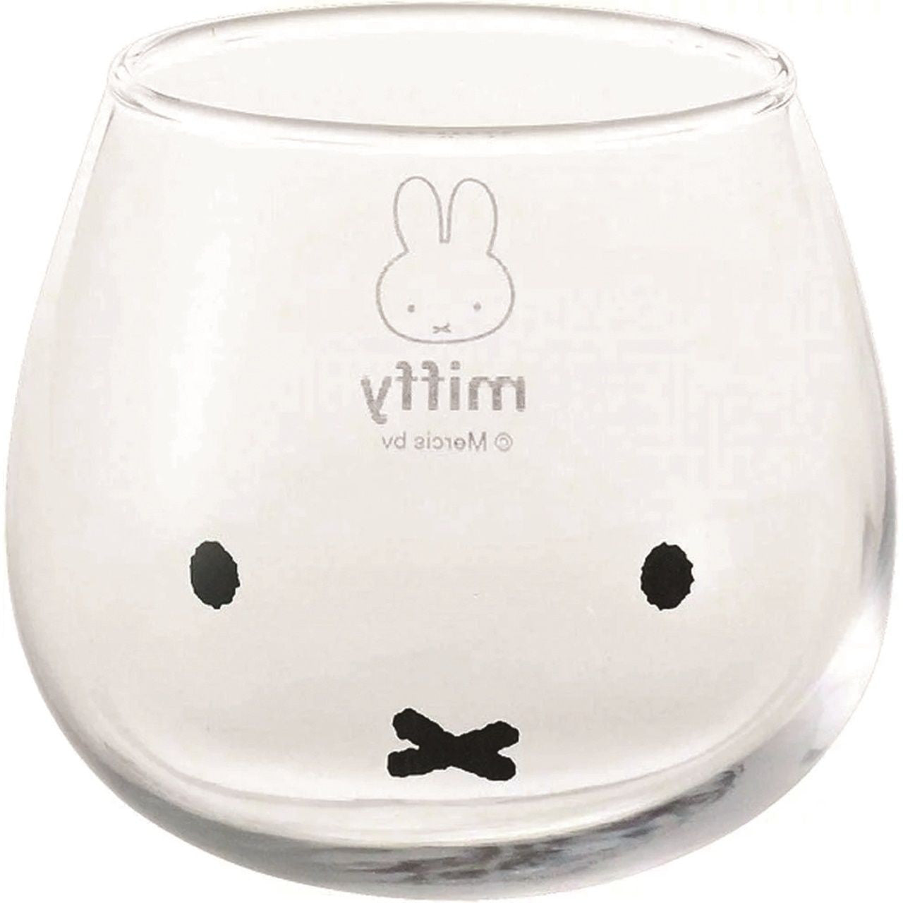 Miffy Wobbling Glass Tumbler Mug