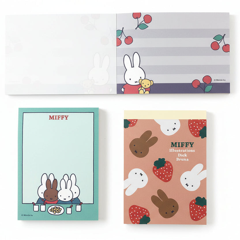 Miffy Mini Notepad - Strawberry – zillymonkey