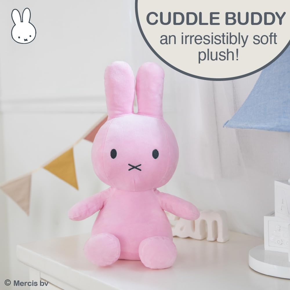 Miffy Sitting Pink 14" Plush