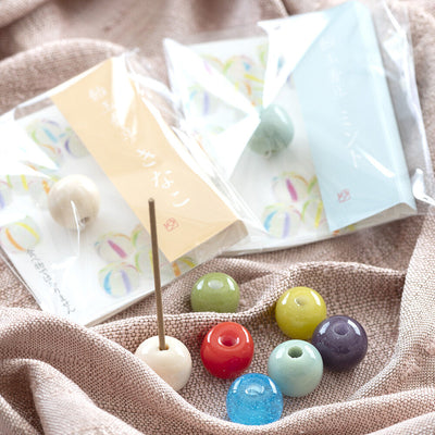 Candy Drop Marble Incense Holder