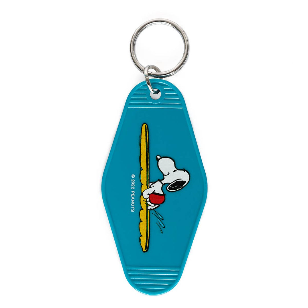 SNOOPY'S SURF SHOP　キャラクターキーホルダーと缶バッチセット SNOOPY'S SURF SHOP キャラクターキーホルダーと缶バッチセット