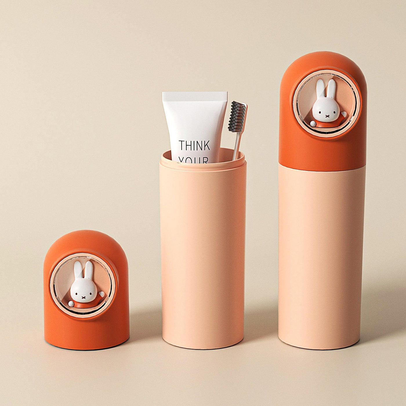 Miffy Travel Toothbrush Holder Case