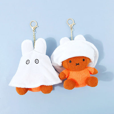 Ghost Miffy Keychain Plush