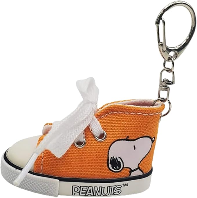 Snoopy Sneakers Charm Keychain