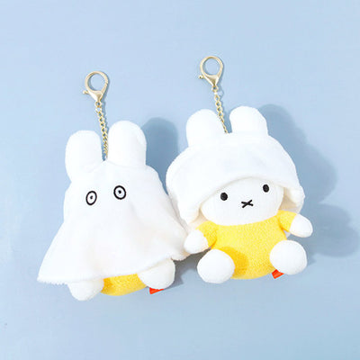 Ghost Miffy Keychain Plush