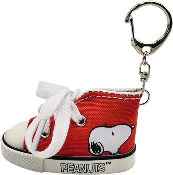 Snoopy Sneakers Charm Keychain