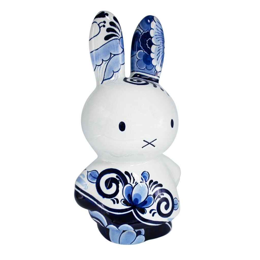 Miffy Figurine Delft Blue by Royal Delft | zillymonkey