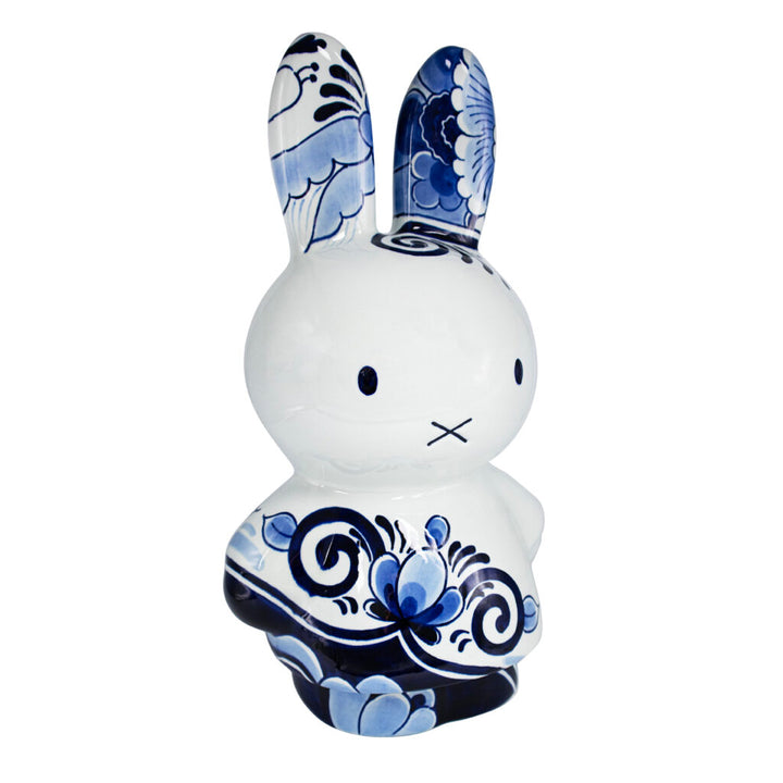 Miffy Figurine Delft Blue by Royal Delft | zillymonkey