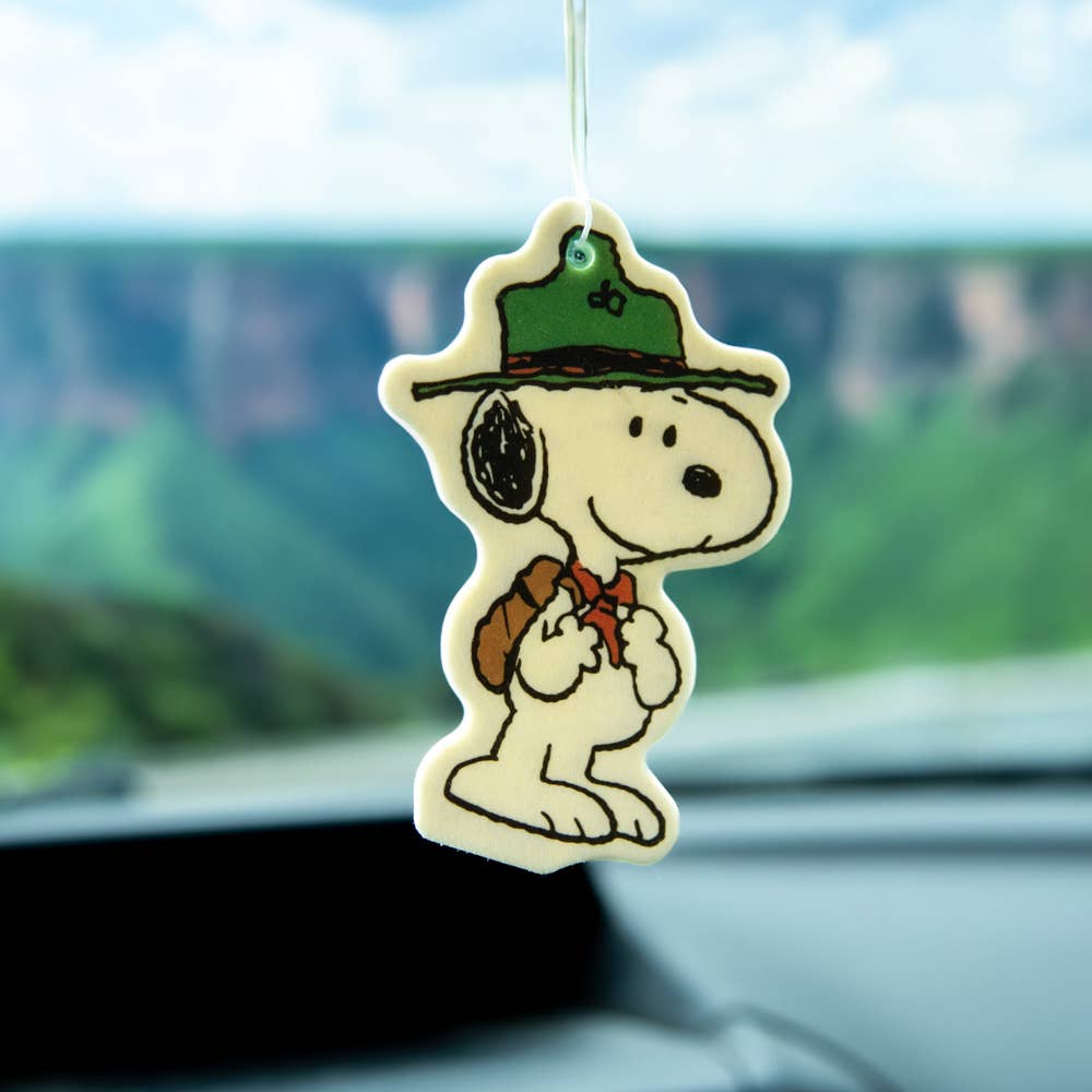 Peanuts Snoopy Scout Car Air Freshener