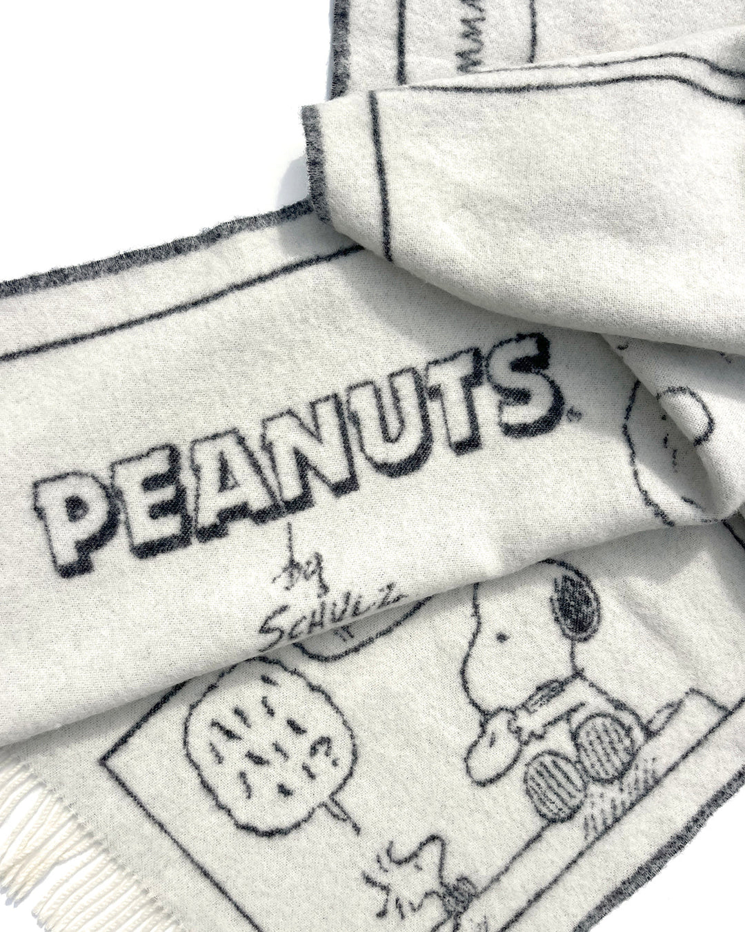 Peanuts Snoopy Comic Strip XL Wool Blanket – zillymonkey