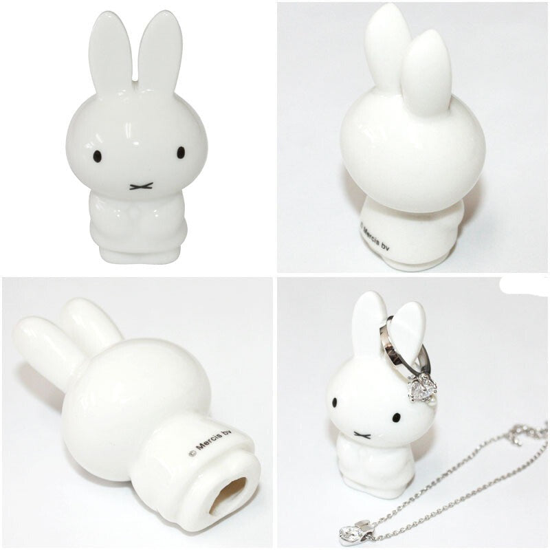 Miffy Mini Ring Holder Figure Porcelain