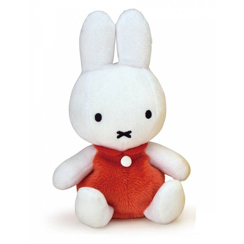 Miffy Fluffy Chiffon XS Sitting Plush in Red Dress