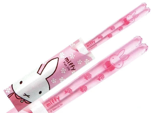 Miffy Fun Life Chopsticks Light Pink