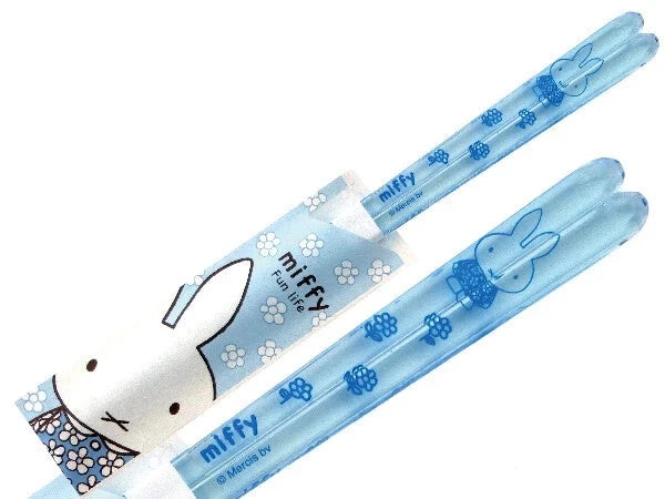 Miffy Fun Life Chopsticks Light Blue