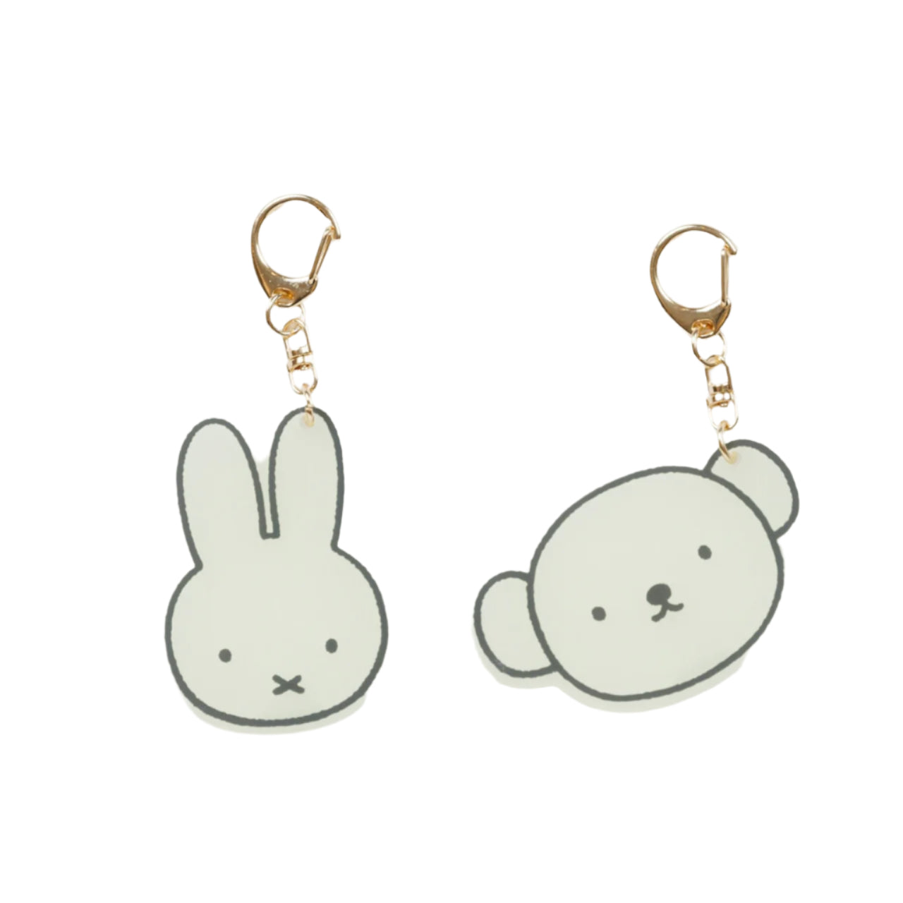 Miffy / Boris Acrylic Glow in the Dark Keychain Charm