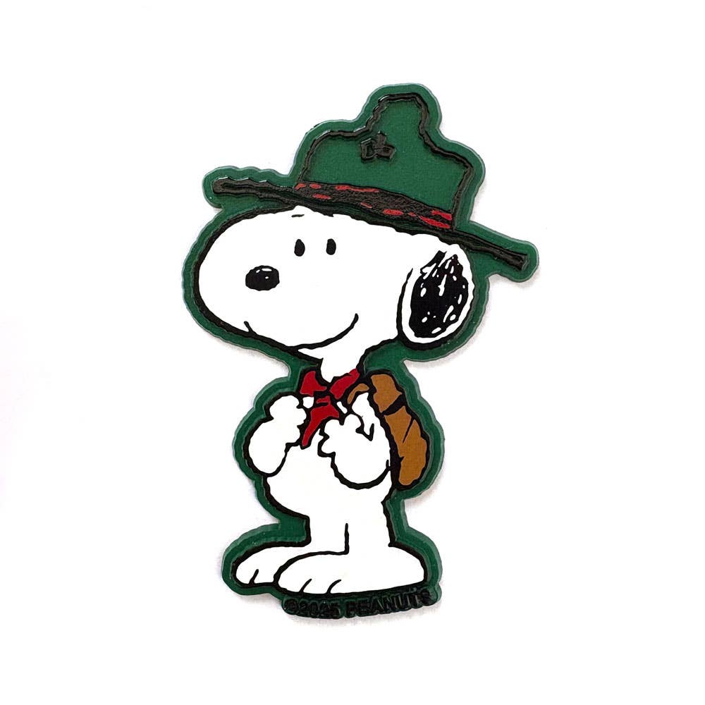 Peanuts Snoopy Scout Magnet