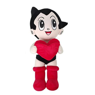 Atom Astro Boy Standing with Heart Plush