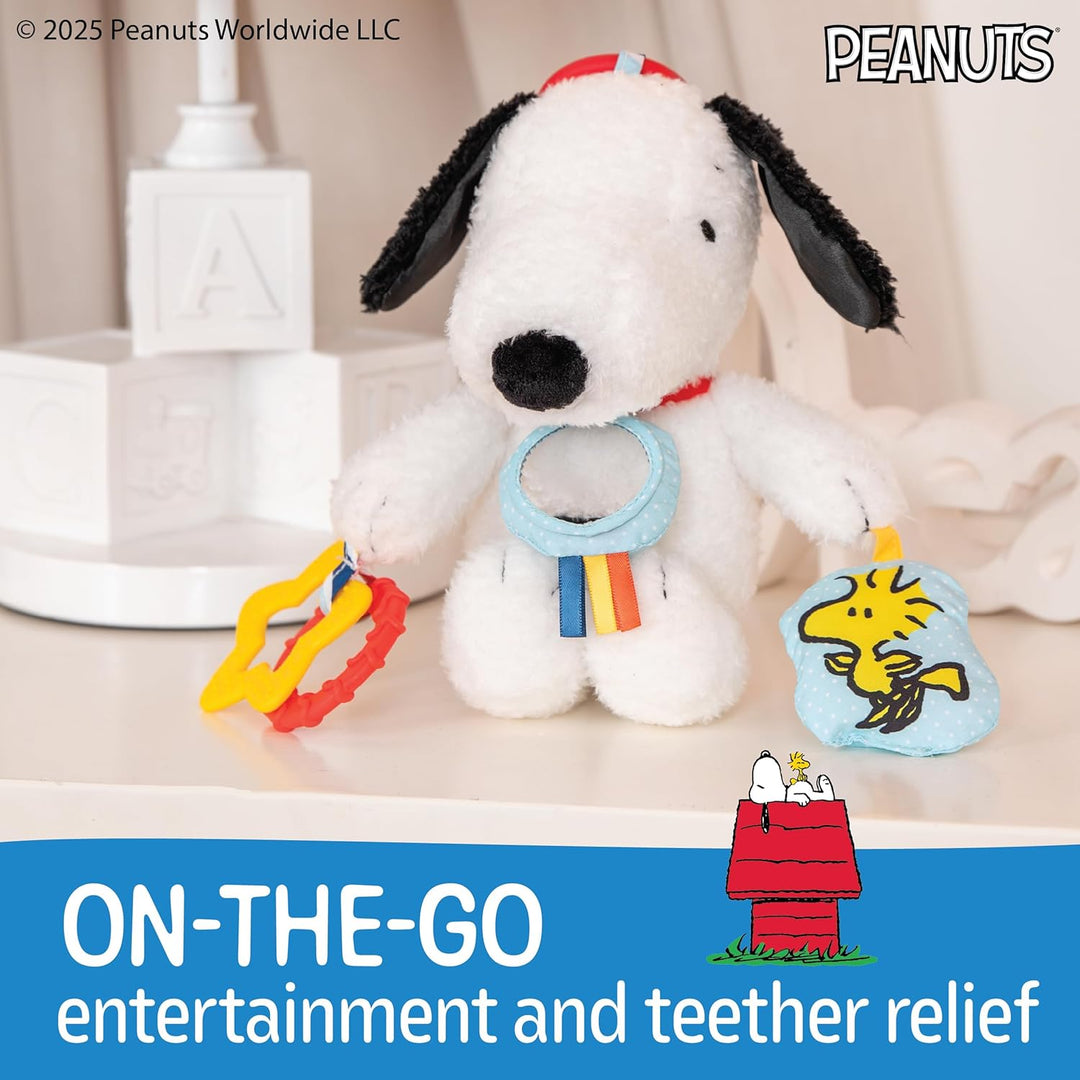 すねーぴー Peanuts Snoopy Activity Plush Baby Toy – zillymonkey
