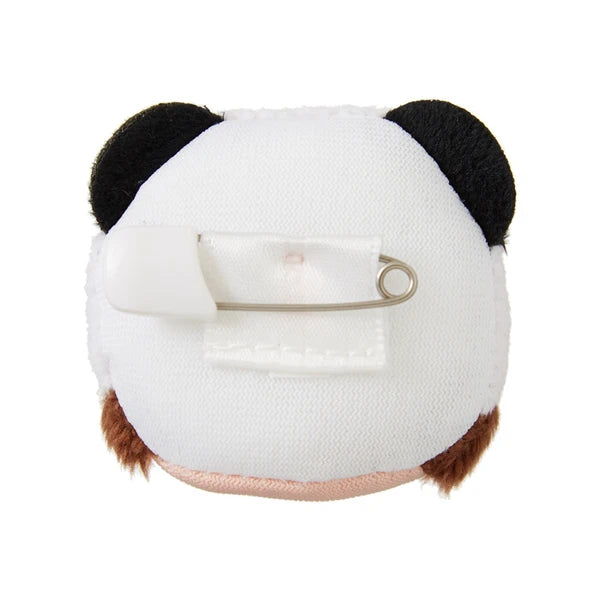 Monchhichi Head Plush Pin - Panda | zillymonkey