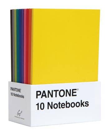 Pantone: 10 Notebooks