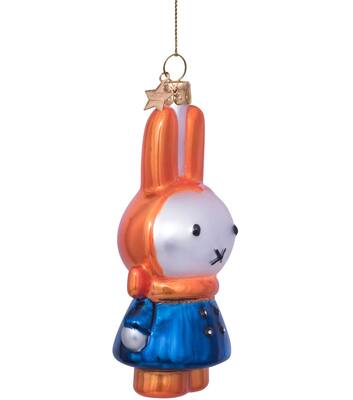 Miffy In the Snow Glass Ornament