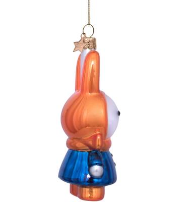 Miffy In the Snow Glass Ornament