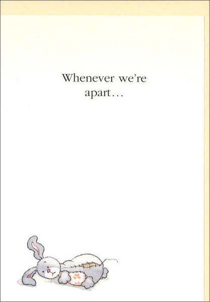 Whenever We're Apart Card