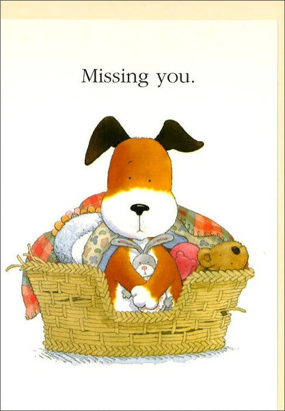 Missing You Card
