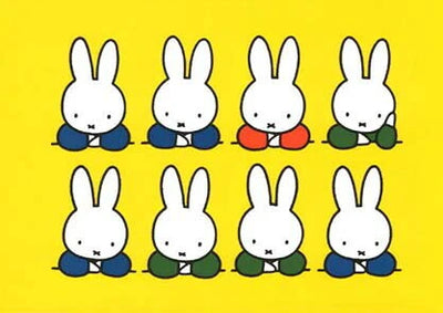 Miffy Post Card - Miffy & Friends