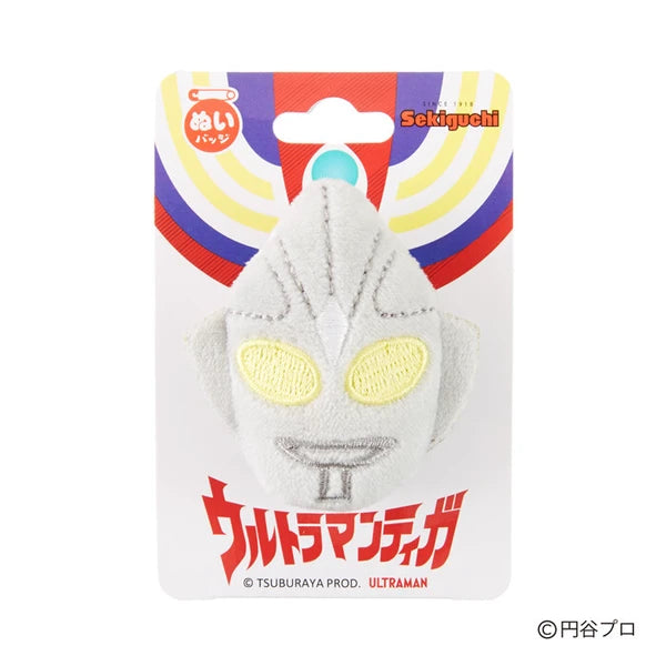 Ultraman Head Plush Pin
