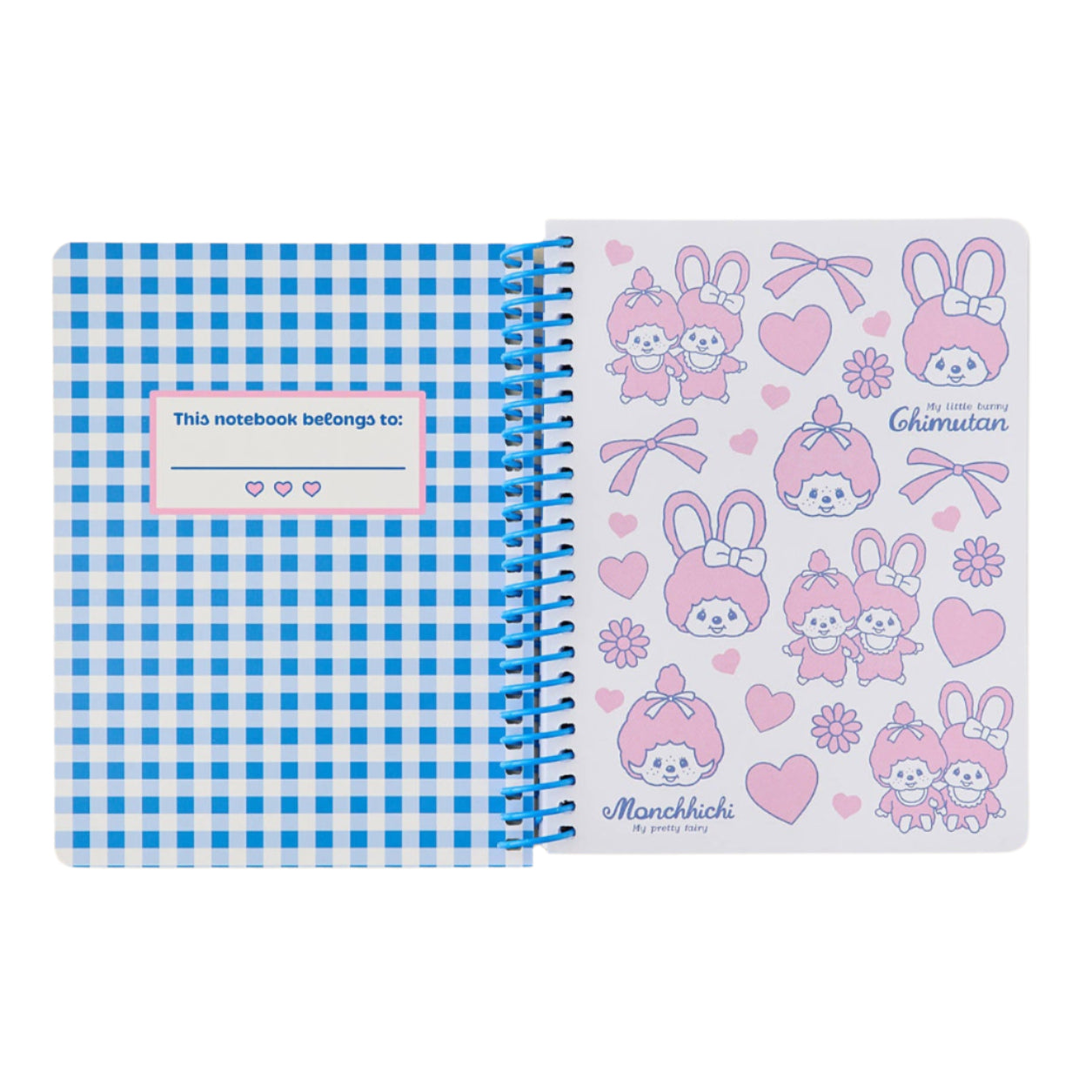 Monchhichi Chimutan Blue Notebook Journal