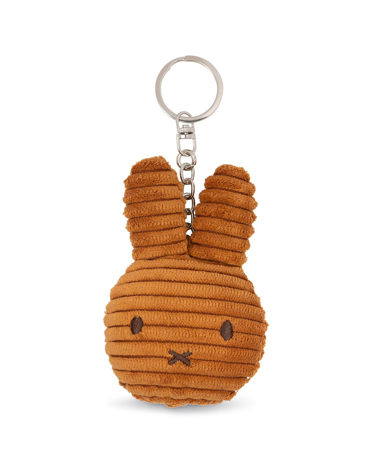 Miffy Head Corduroy Flat Keychain