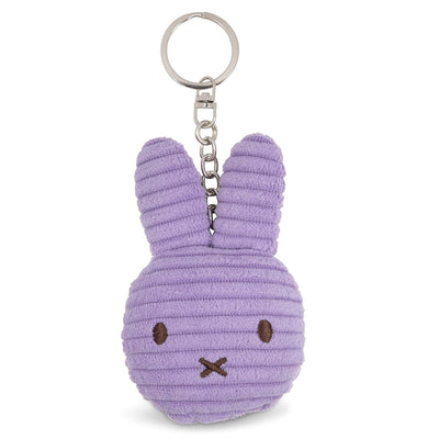 Miffy Head Corduroy Flat Keychain