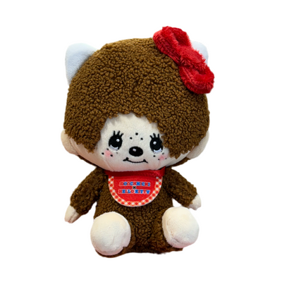 Monchhichi x Hello Kitty Sitting Plush