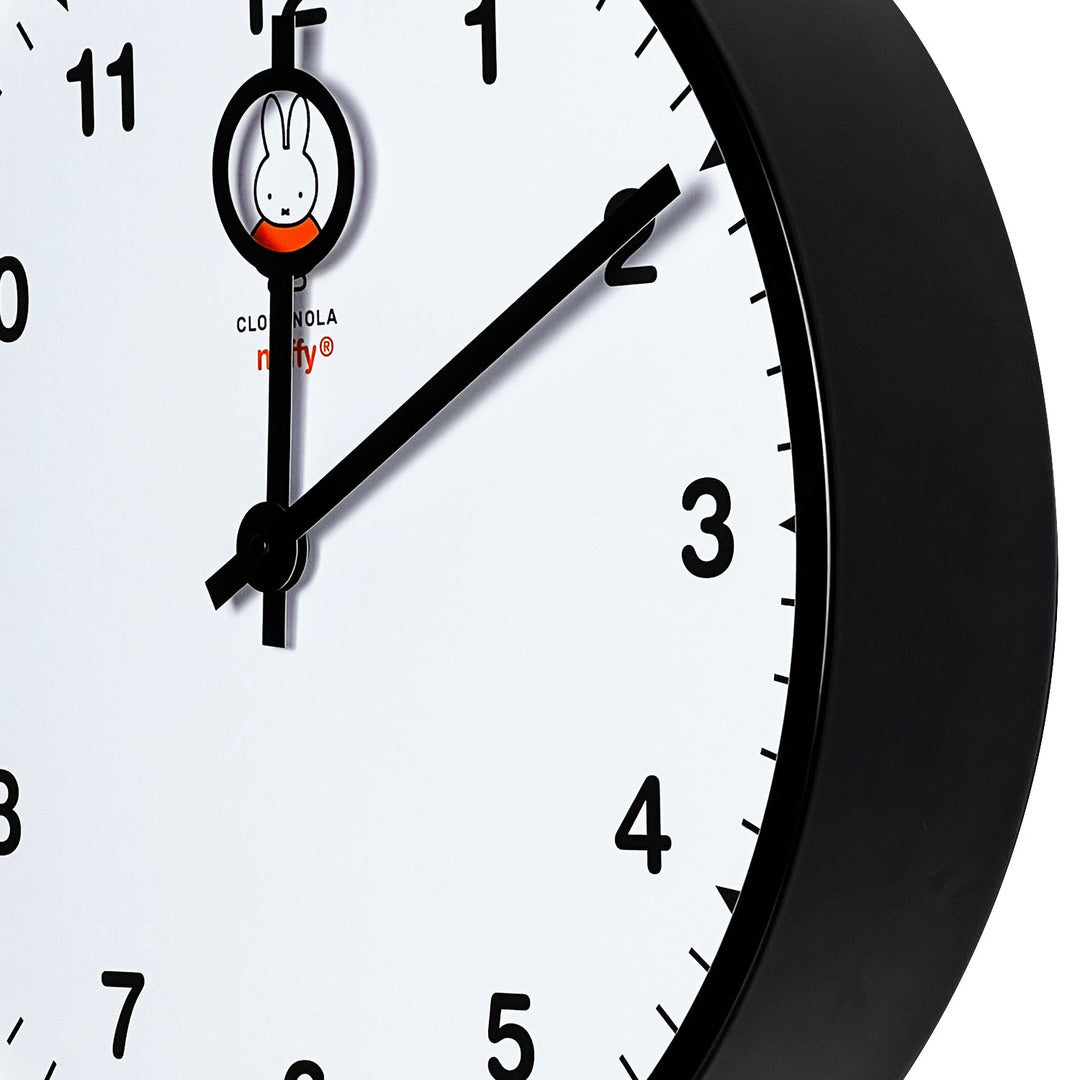 Miffy Original XL Wall Clock by Cloudnola | zillymonkey Miffy Original XL Wall Clock by Cloudnola | zillymonkey