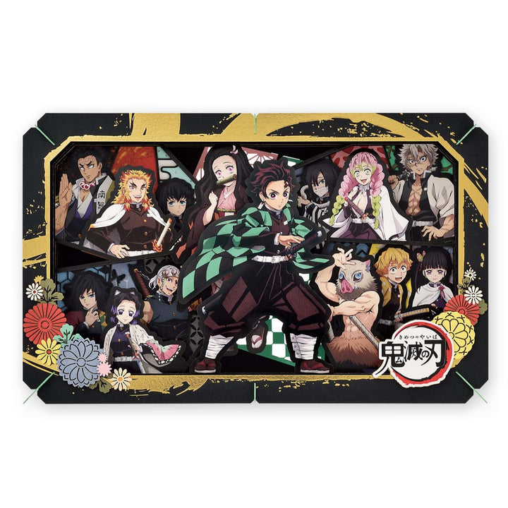 Astuccio Triplo Demon Slayer Sutoriku | 3 Scomparti, Resistente All'acqua, 23 X 11 X 5 Cm