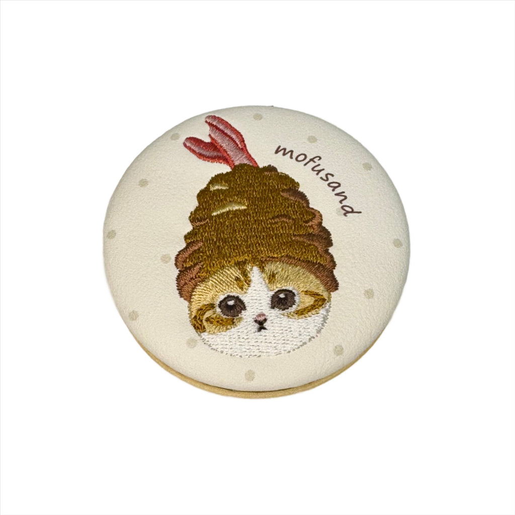 【mirrro】モイスティーヌ3点 Mofusand Embroidery Pocket Mirror – zillymonkey