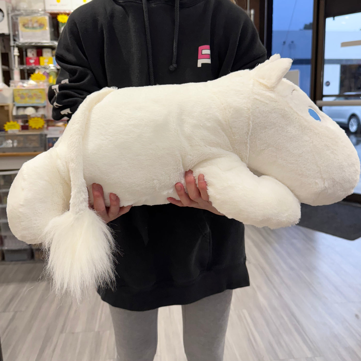 Moomin Soft Lying Down Plush Pillow