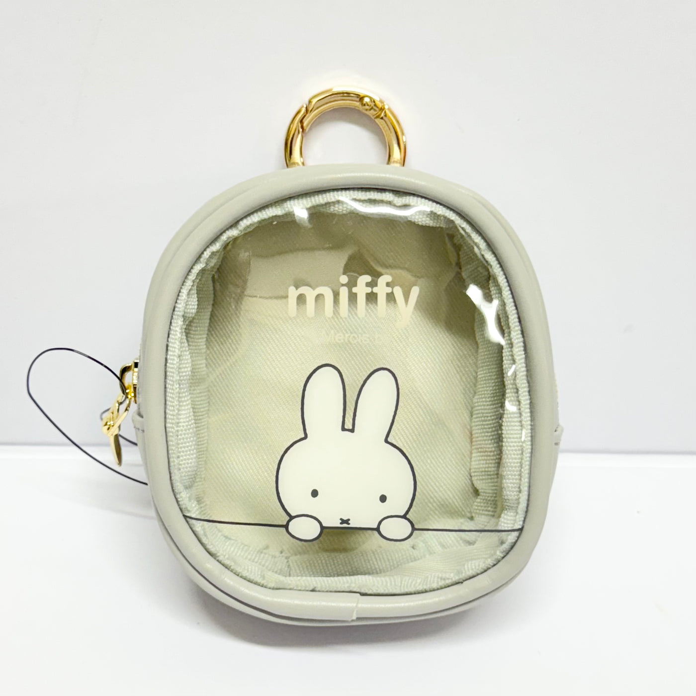 Miffy Clear Mini Pouch with Keychain