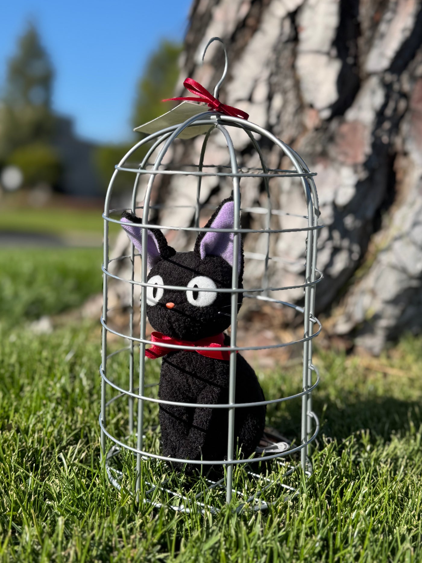 Kiki Delivery Service Jiji Plush in Cage