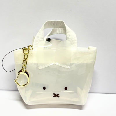 Miffy Ear Mini Clear Tote Coin Pouch Keychain