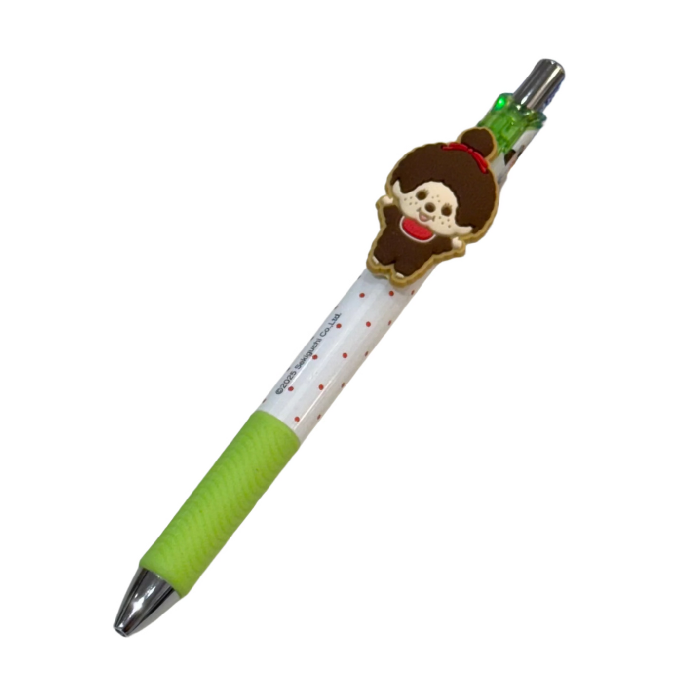 Monchhichi Polka Dot Pen Green