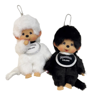 Monchhichi Happy Color Black & White Bag Charm