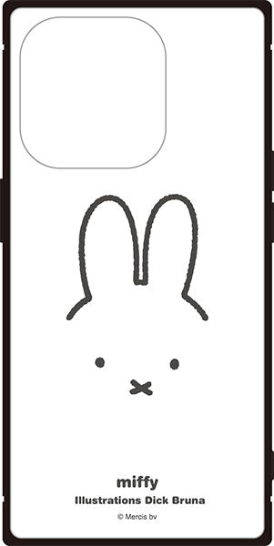Miffy Square Glass iPhone 15 Pro Case