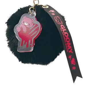 Gloomy Bear Fluffy Ball Charm Keychain