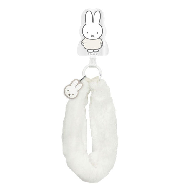 Miffy Fluffy Wrist Strap Phone Holder