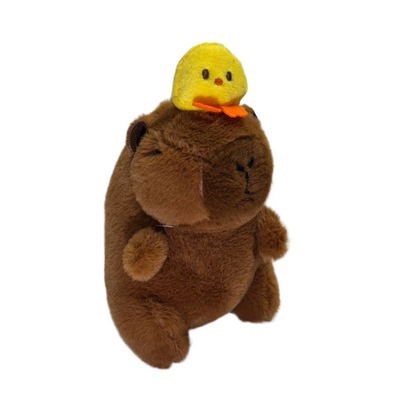 Capybara Soft Plush Keychain