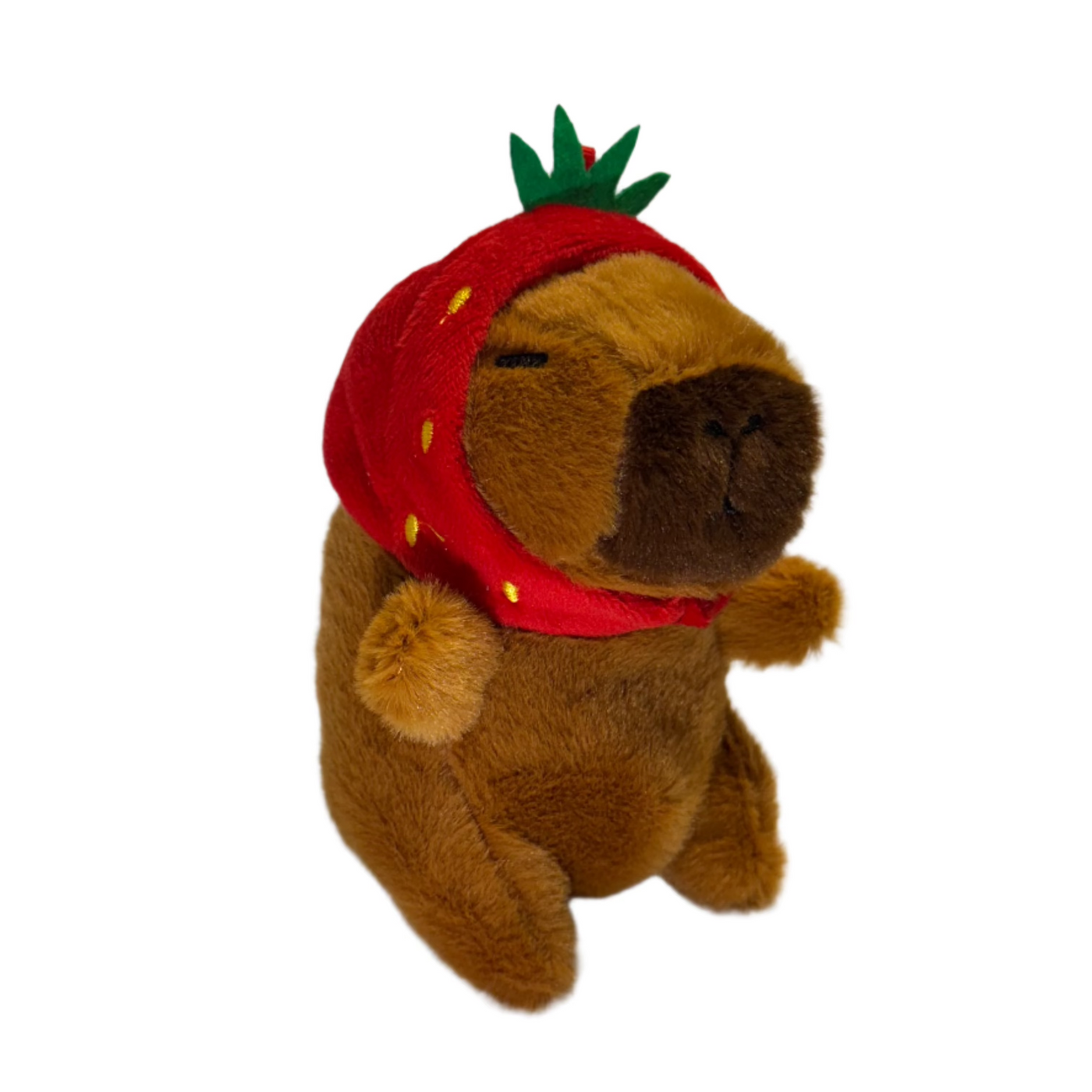 Capybara Soft Plush Keychain